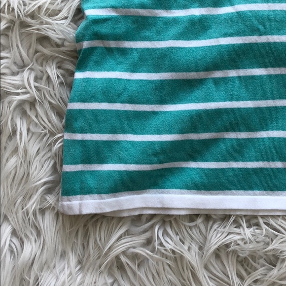 NEW • Sail To Sable • Striped Aqua Sweater Dress - Picture 3 of 3